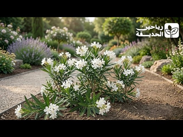 نبتة الدفلة لون ابيض (نادرة)