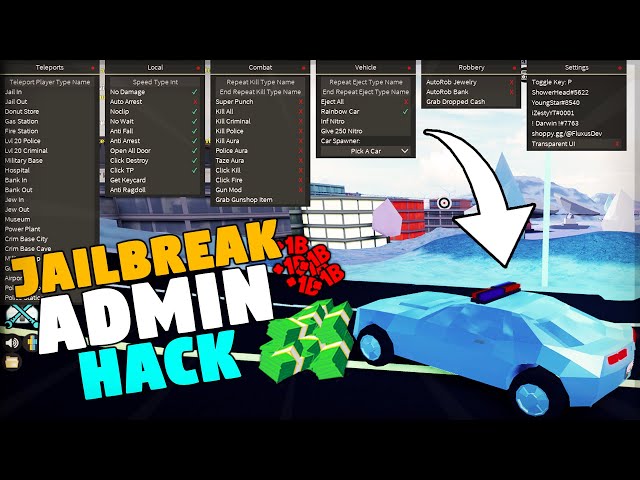 How To Get Free Money Jailbreak Hack - how to hack roblox in jailbreak