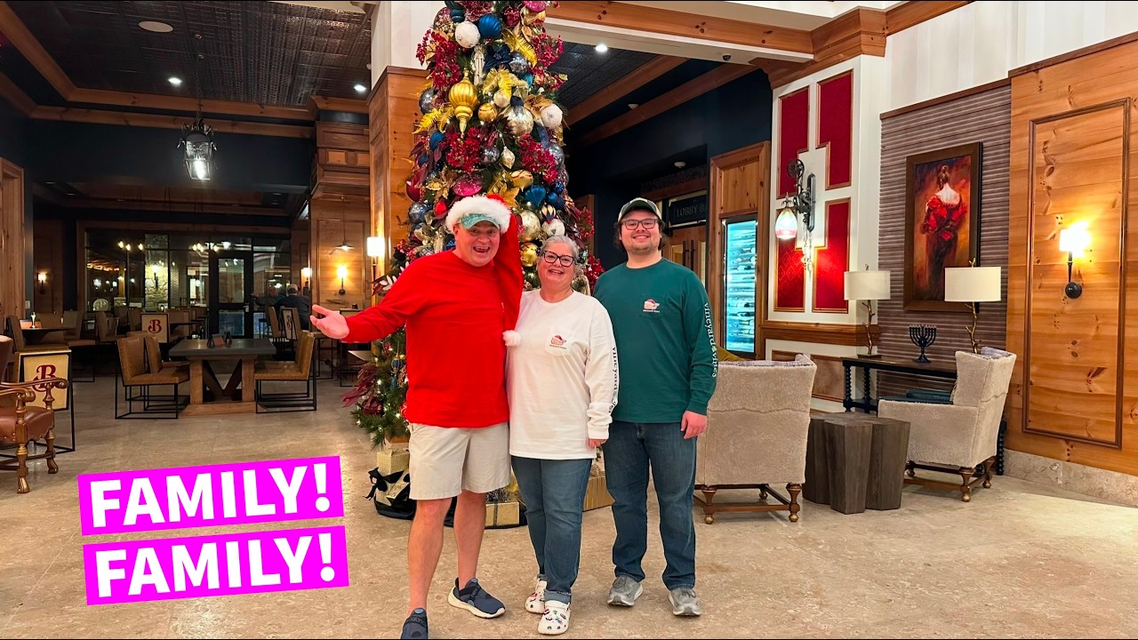Wolfgang Puck | Brownwood Hotel | The Villages Florida 2024 Christmas 🎄 Michael & Tiffany Vlogmas 11