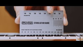 Dunlop DGT04 Action Gauge réglette d'action - Video