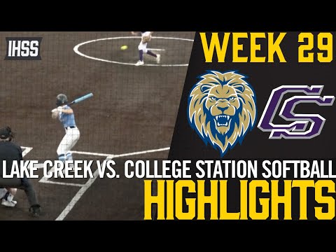 Lake Creek Softball Edges College Station 5-4 Behind Sara Wiggins HR