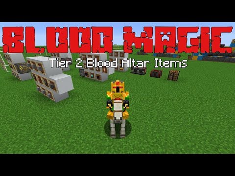 Tier 2 Blood Altar Items (Blood Magic PT.3) [Minecraft 1.12.2 Mod Guide]