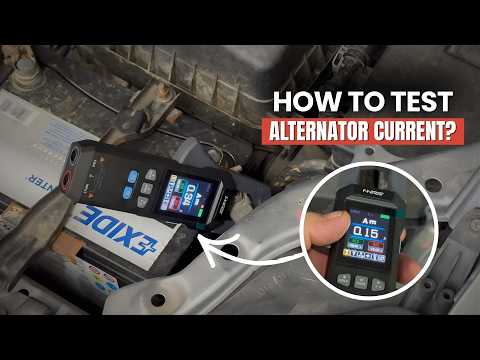 How to Test Alternator Current Output with an Amp Clamp | Charging System Diagnostics Training