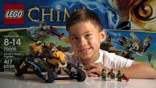 LEGO Legends of Chima Королевский охотник Лавала (70005) - відео 3