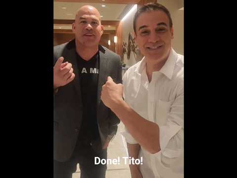 Tito Ortiz and Jazz Securo promote Thy Will Be Done