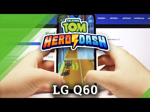 Talking Tom Hero Dash on LG Q60 - Gameplay & Quality Checkup