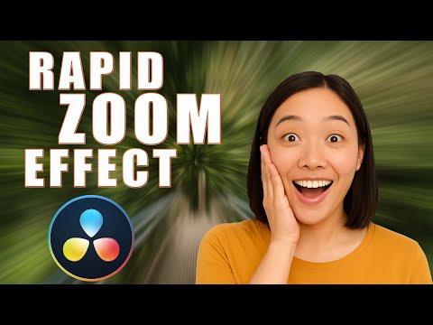 Mind-Blowing Zoom Effects in DaVinci Resolve — No Plugins Needed!