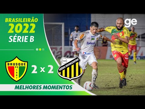 Gols e lances de Brusque x Novorizontino