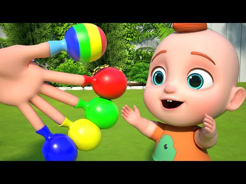 Família dos Dedinhos | Canções Para Crianças | GoBooBoo Músicas Infantis