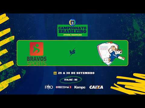 Campeonato Brasileiro Juvenil Masculino: Bravos Sports-MG - Caçador-SC [TRANSMISJA, LIVE]