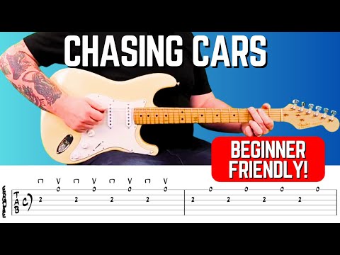 Chasing Cars Guitar Tutorial | Snow Patrol Guitar Lesson with Free Downloadable Tabs