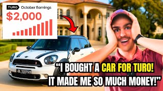 I bought a $8,000 Car to Rent out on TURO and made ______?!