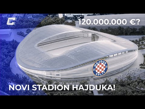 EVO KAKO ĆE IZGLEDATI NOVI STADION HAJDUKA!