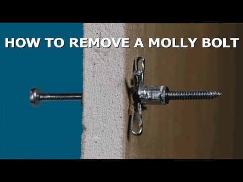 So entfernen Sie Molly-Bolzenanker, ohne die Trockenbauwand zu beschädigen