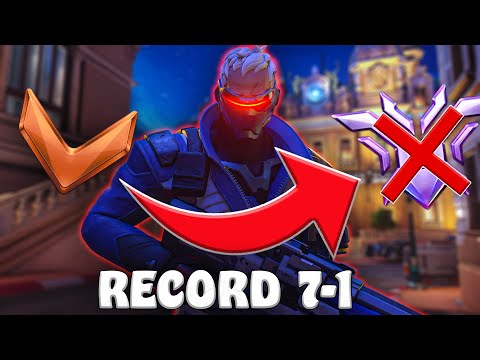Soldier 76 UNRANKED To GM (Educational) Ban Speedrun