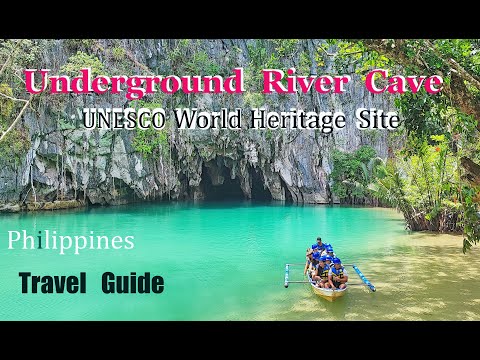 4K | Underground River Cave, Palawan | Philippines | BUDGET TRAVELING | 2023