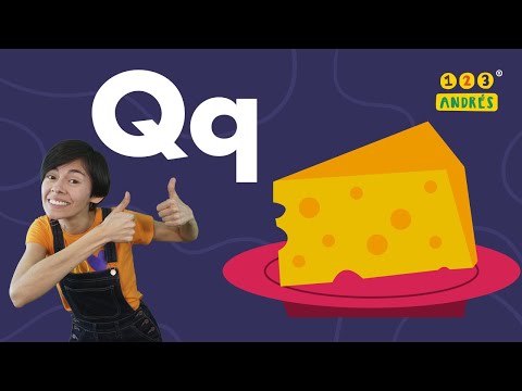 Canción de Letra Q - "Aquí Está la Q" - 123 Andrés - "Canta las Letras"