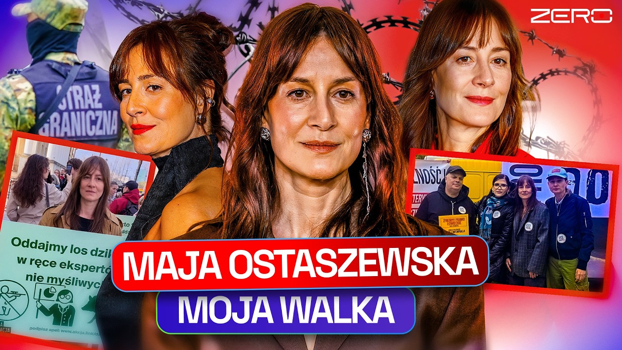 MAJA OSTASZEWSKA - HIPOKRYZJA, ZWIERZĘTA, GRANICA I GLOBALNE OCIEPLENIE