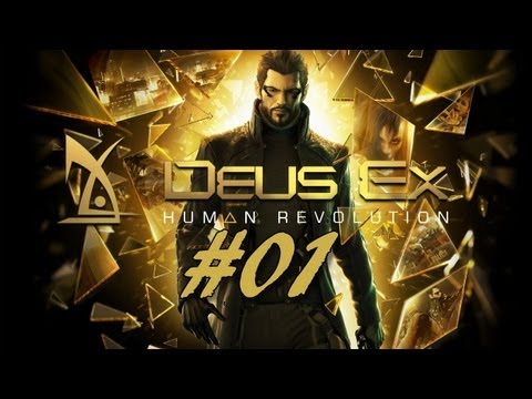 Let's Play Deus Ex: Human Revolution (German Blind) #1 - Intro