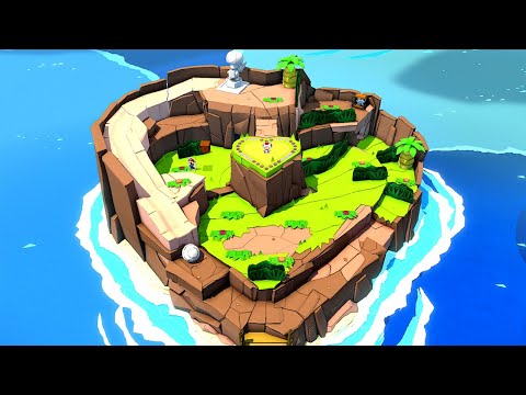 Heart Island - Paper Mario: The Origami King Walkthrough