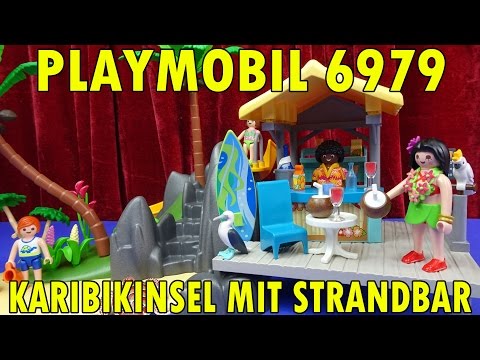 PLAYMOBIL 6979 KARIBIKINSEL MIT STRANDBAR