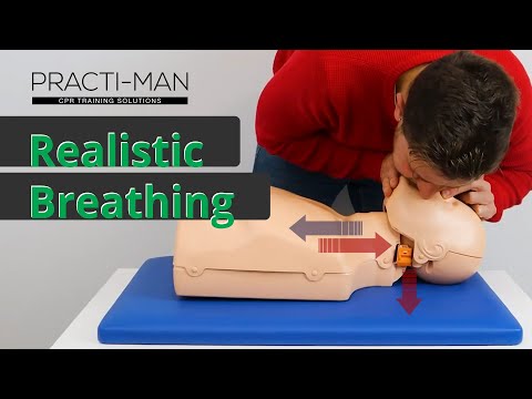 PRACTI-MAN ADVANCE JAW THRUST Εκπαιδευτικό Πρόπλασμα Ενήλικα & Παιδιού 2 σε 1