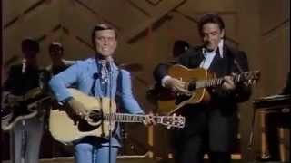 George Jones & Johnny Cash -  "White Lightning"