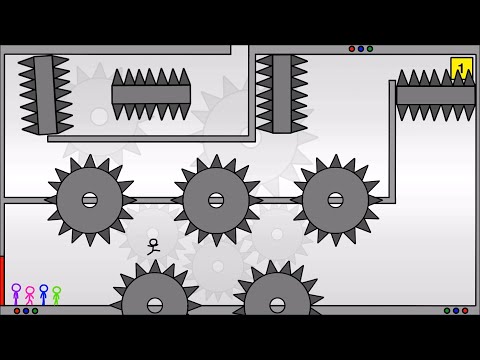 Stickman Obstacle Course 1