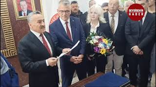 Seydişehir'de yeni dönem başladı Eski belediye başkanı NUTUK ile uğurlandı