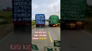 Download lagu kata-kata supir truk bikin ketawa aja #truk#mobil #telolet#supir kocak#short#kata kata supir mp3