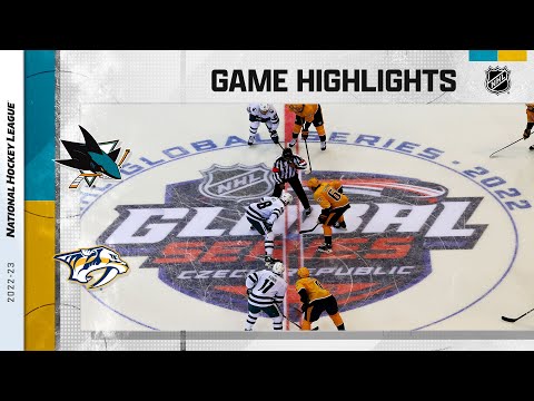 Sharks @ Predators 10/7 | NHL Highlights 2022