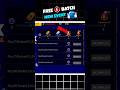 Free E Badge New Event Free Fire FreeEvo Access Event