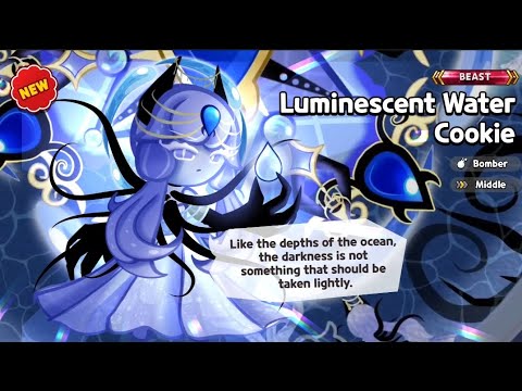[OC] 🌊Luminescent Water Cookie Gacha Animation || Cookie Run Kingdom✨