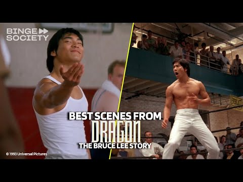 Badass Scenes from Dragon: The Bruce Lee Story (1993)