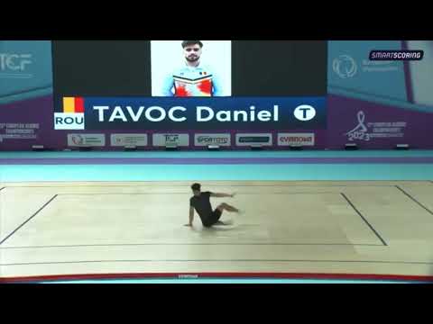 TAVOC Daniel (ROU) - 13th European Aerobic Championships Antalya 2023 - Qualifications IM