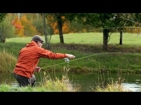 Regnbuer på flue i Norrby Strömmen