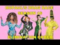 RuPaul's Drag Race Season 16 Eliminator Order | What's the Tea
