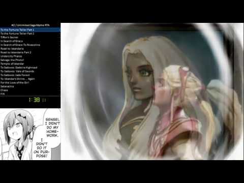 Unlimited Saga Speedrun - Mythe RTA 2:34:07