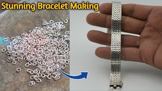 👉 DIY Silver Zigzag Bracelet Masterpiece | Unique Handmade Jewelry Tutorial