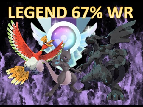 Hitting legend with a 67% win rate - Zekrom Mewtwo Ho-Oh