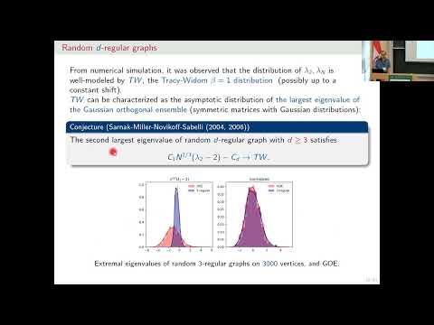 Spectral statistics of Random regular graphs