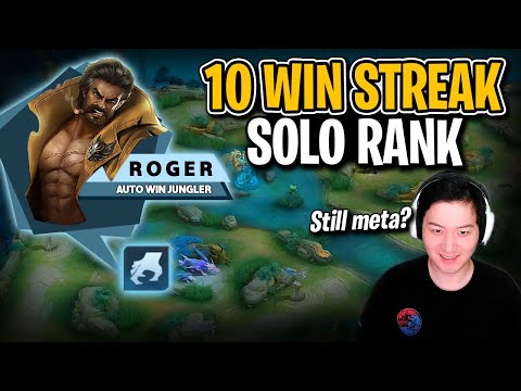 Nobody Plays Roger Anymore… But I Just Won 10 in a Row | Mobile Legends
