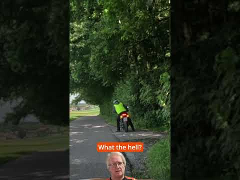 Failed because of diarrhea? Motorcycle test with need #shorts #freeriding #motorcycle