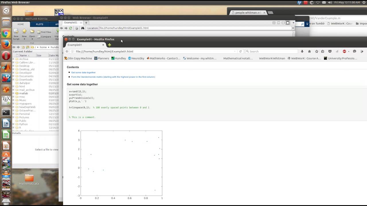 How to Publish your Matlab work