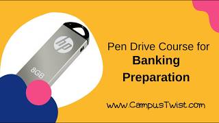 How to Prepare Banking Exam without Internet Connection/ [Pen drive Course Details]