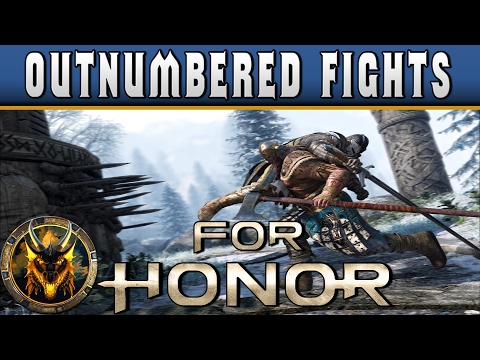 For Honor 3 vs 1 DOMINION, Fighting the ODDS, Outnumbered Fights