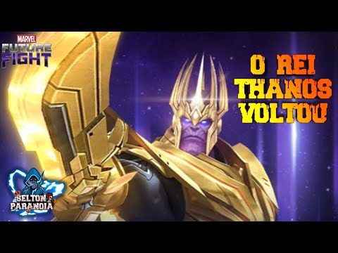 TESTES COM O REI THANOS - MARVEL FUTURE FIGHT