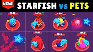 NEW! OTIS: Starfish vs ALL Brawler Pets | BrawlStars