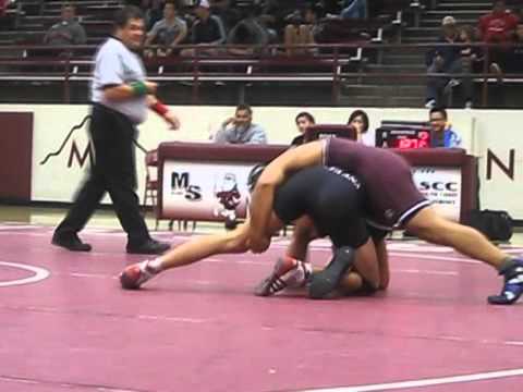 SA vs MSAC Wrestling Duel Meet 2010 - 184 Pounds: Luis Vargas vs Alfredo Torres