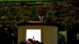 DeAndre Patterson sings &quot;I&#39;ll Fly Away&quot; at Eugene Smith&#39;s wake; Part I